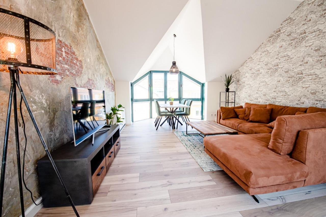 Industrie Stil Apartment Unweit Vom See Losheim Dış mekan fotoğraf